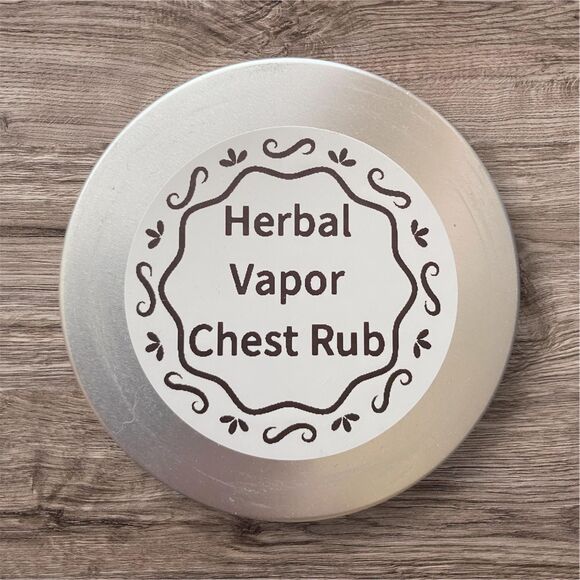 Herbal Vapor Chest Rub with Mullein, Peppermint, Eucalyptus Balm - Picture 9 of 10